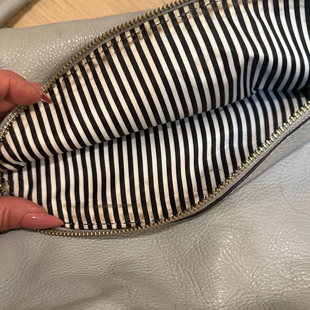Kate Spade Light Blue Gray Shoulder or Crossbody Bag - Picture 3 of 16